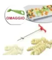 Taglia e Sbuccia Patate a Spirale Ricciolo in Acciaio + Omaggio