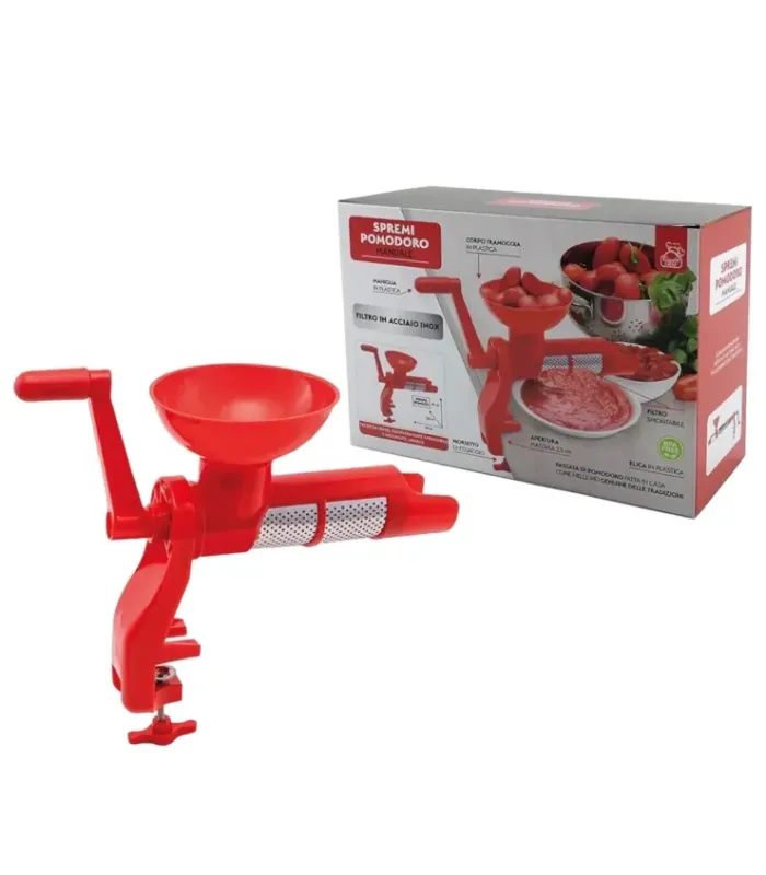 Spremipomodoro Passapomodoro Manuale in Acciaio Inox