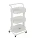 Carrello Portafrutta in Metallo 3 Ripiani