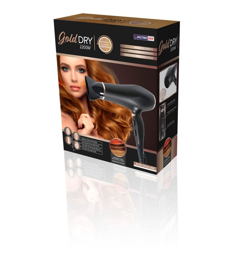 Asciugacapelli Professionale Phone per Capelli, stylocks Phone per Capelli  2200W