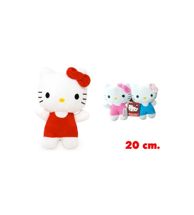 Hello Kitty peluche 22 cm 3 ass.ti