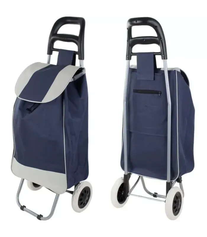 Trolley portaspesa richiudibile 25 litri con ruote