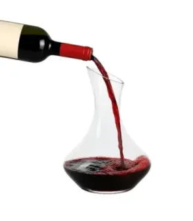 Decanter per Vino in Vetro Trasparente Aeratore Sommelier 1