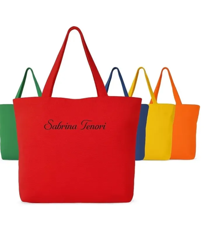 Borsone Borsa Mare Modello Summer Spiaggia e Piscina 42x88 cm